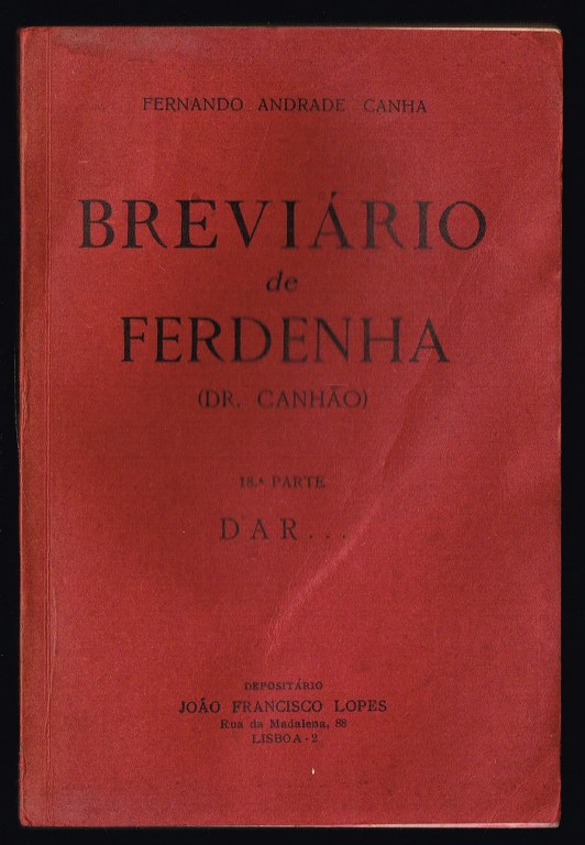 BREVIRIO DE FERDENHA (Dr. Canho) - Dar... 18 parte